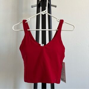Lululemon Athletica Red Align Tank